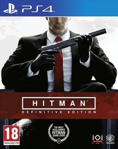 HITMAN: Definitive Edition (Playstation 4 PS4) PEGI 18+ Strategy: Stealth Pre-Owned