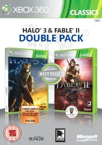 Xbox 360 : Microsoft Halo 3 and Fable II - Double P VideoGames Pre-Owned