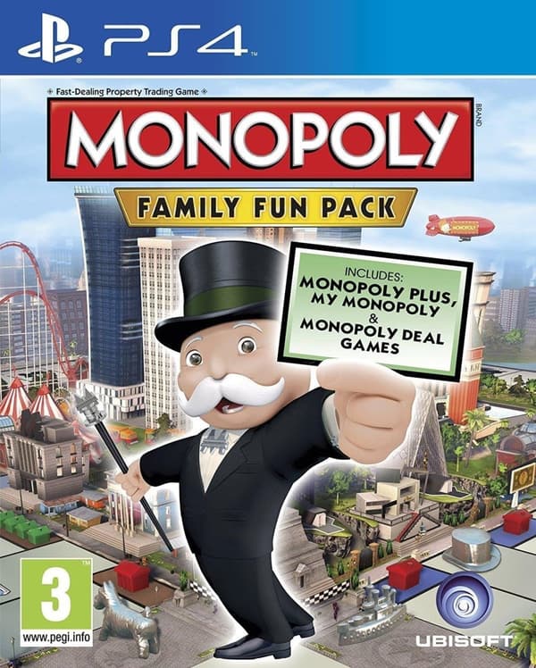 PlayStation 4 : PS4 Monopoly Family Fun Pack VideoGames Pre-Owned