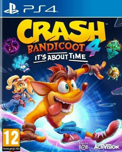 PlayStation 4 : Crash Bandicoot 4: Its About Time (PS4) VideoGames Pre-Owned