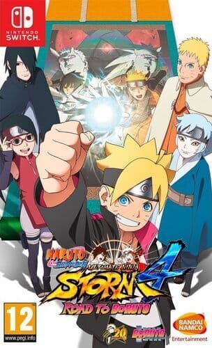Naruto Shippuden: Ultimate Ninja Storm 4: Road to Boruto (Nintendo Switch) PEGI 12+ Beat Pre-Owned