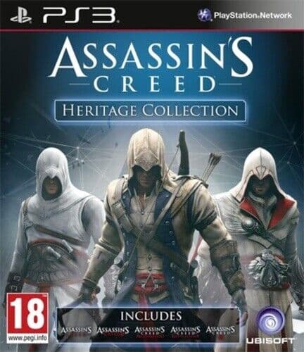 Assassin’s Creed: Heritage Collection (Playstation 3 PS3) PEGI 18+ Compilation Pre-Owned