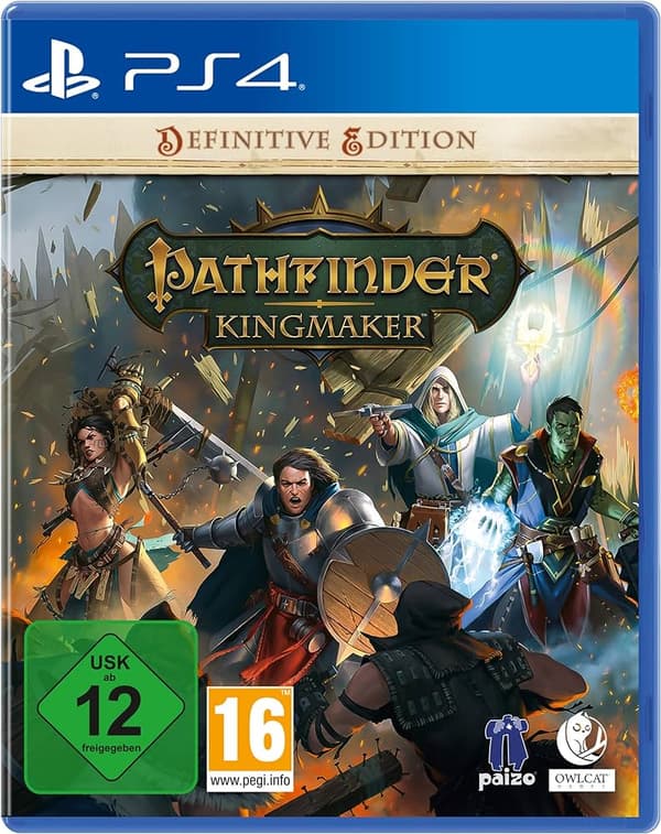 PlayStation 4 : Pathfinder: Kingmaker Definitive Edition VideoGames Pre-Owned