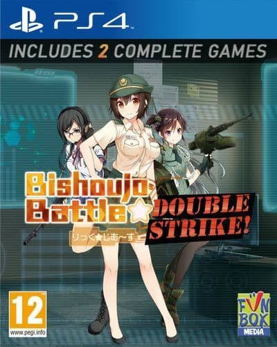 Bishoujo Battle: Double Strike! (Playstation 4 PS4) PEGI 12+ Board Game: Mah Jong Pre-Owned