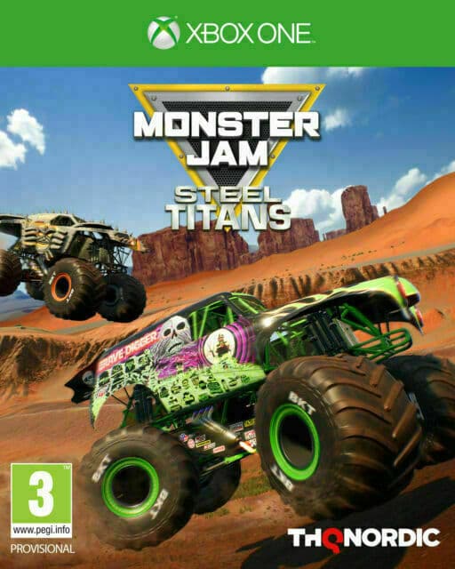 Xbox One : Monster Jam: Steel Titans Xbox1 (Xbox On VideoGames Pre-Owned