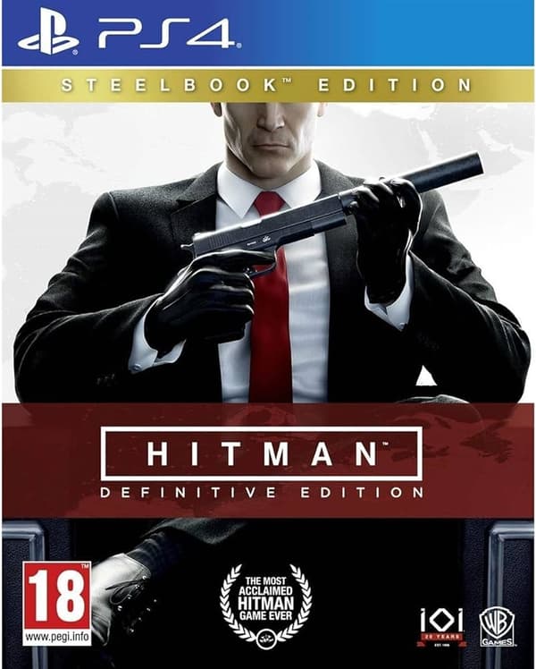 PlayStation 4 : Hitman Definitive Steelcase Edition (PS4 VideoGames Pre-Owned