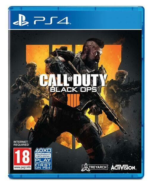 PlayStation 4 : Call of Duty: Black Ops 4 (PS4) VideoGames Pre-Owned