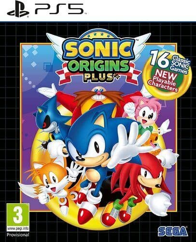 Sonic Origins Plus (Playstation 5 PS5) PEGI 3+ Platform Pre-Owned