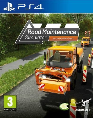 Road Maintenance Simulator (Playstation 4 PS4) PEGI 3+ Simulation Pre-Owned