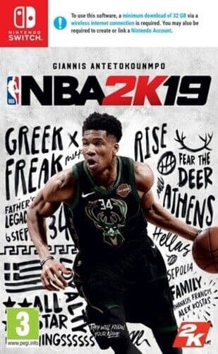 NBA 2K19 (Nintendo Switch) VideoGames Pre-Owned