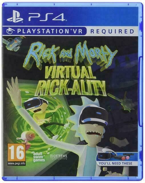 Rick and Morty: Virtual Rick-Ality (Playstation 4 PS4) PEGI 16+ Adventure Pre-Owned