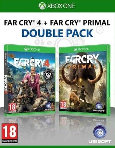 Far Cry Primal and Far Cry 4 (Xbox One) PEGI 18+ Adventure: Free Roaming Pre-Owned