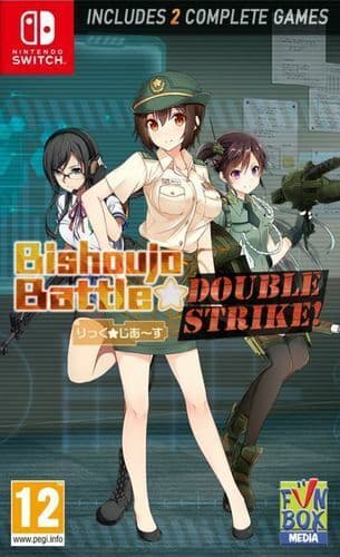 Bishoujo Battle: Double Strike! (Nintendo Switch) PEGI 12+ Board Game: Mah Jong Pre-Owned