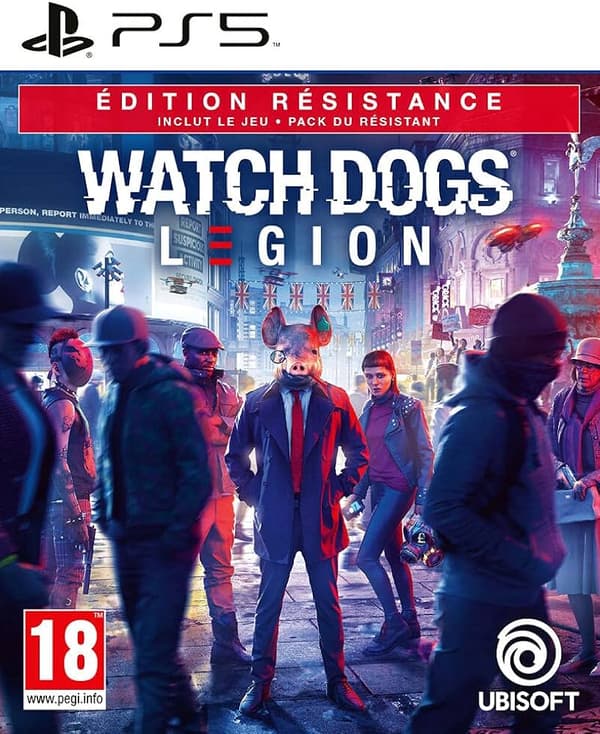PlayStation 5 : Watch Dogs: Legion - Resistance Edition VideoGames Pre-Owned