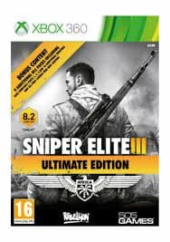 Sniper Elite III: Ultimate Edition (Xbox 360) PEGI 16+ Shoot ‘Em Up: Sniper Pre-Owned