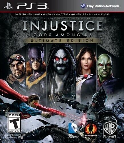 PlayStation 3 : Injustice: Gods Among Us-Ult Edt VideoGames Pre-Owned