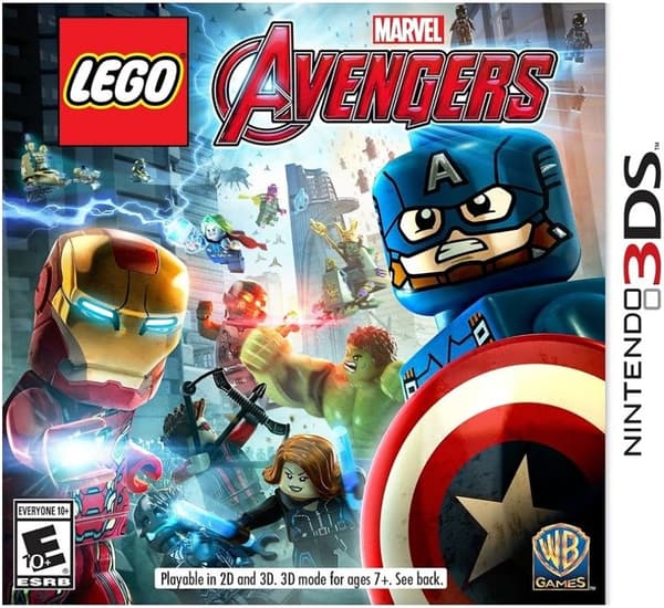 Nintendo 3DS : Warner Lego Marvel Avengers VideoGames Pre-Owned