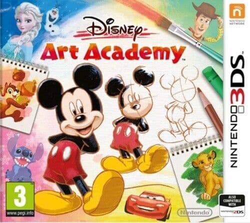 Disney Art Academy (Nintendo 3DS) PEGI 3+ Educational Pre-Owned