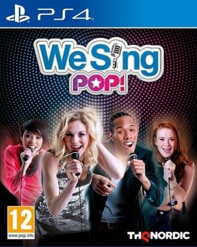 We Sing Pop! (Playstation 4 PS4) PEGI 12+ Rhythm: Sing Along Pre-Owned