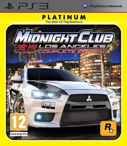 Midnight Club: Los Angeles (Playstation 3 PS3) PEGI 12+ Racing: Car Pre-Owned