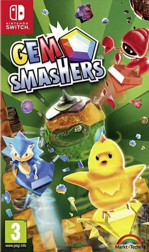 Gem Smashers (Nintendo Switch) PEGI 3+ Puzzle: Falling Blocks Pre-Owned