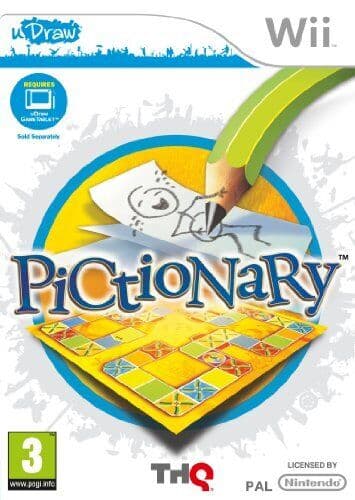 Pictionary - uDraw (Nintendo Wii) - Game DOVG Pre-Owned