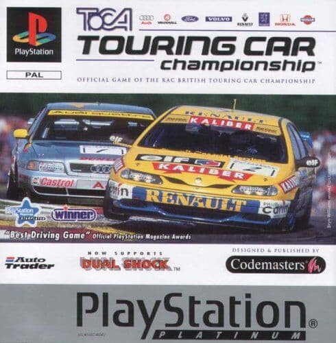 Sony Playstation - Toca Touring Cars - Platinum - Game KXVG Pre-Owned
