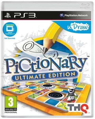 Pictionary: Ultimate Edition - uDraw (Playstation 3 PS3) - Game K8VG Pre-Owned
