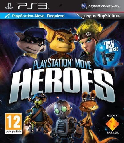 PlayStation Move Heroes - Move Required (PS3) - Game 50LN Pre-Owned