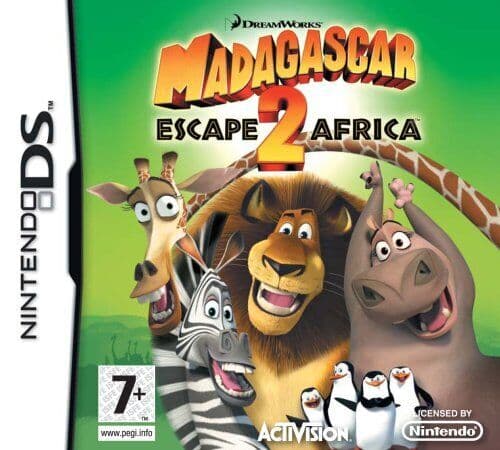 Madagascar - Madagascar: Escape 2 Africa (Nintendo DS) - Game ZWVG Pre-Owned