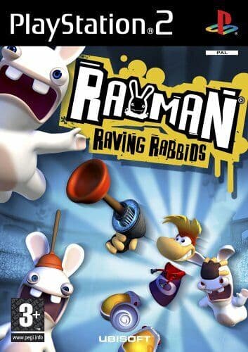 Rayman - Rayman: Raving Rabbids (Playstation 2 PS2) - Game H0VG Pre-Owned