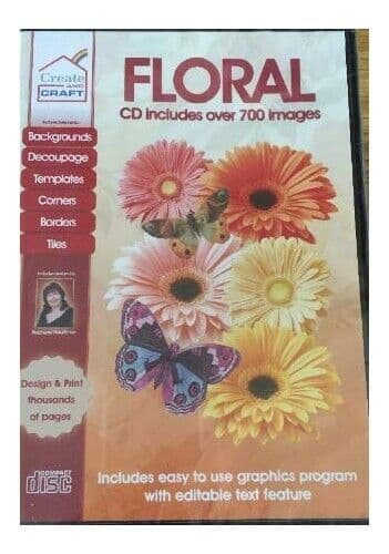 FLORAL (cd includes over 700 images) - Game C5VG Pre-Owned