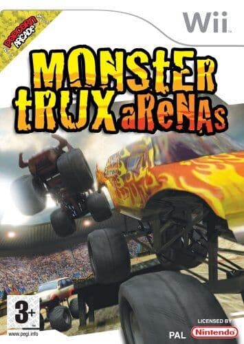 Monster Trux Arenas (Nintendo Wii) - Game 3EVG Pre-Owned