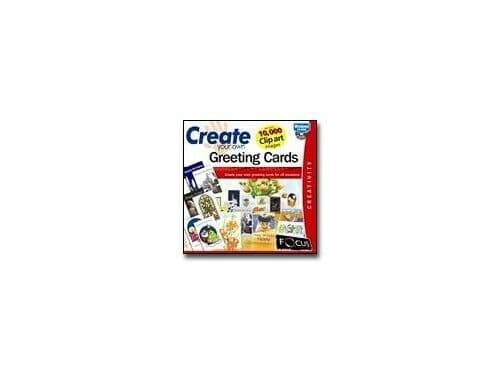 Create Your Own Greeting Cards - Complete package - 1 user - CD … - Game C6VG Pre-Owned