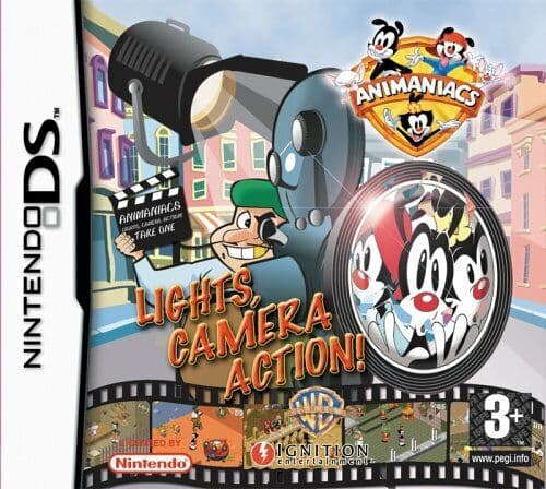 Animaniacs Lights, Camera, Action! (Nintendo DS) - Game RQVG Fast Pre-Owned