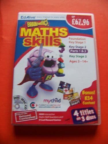 Braintastic Maths Skills - Game CIVG Pre-Owned