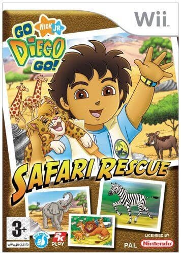 Go Diego Go - Safari Rescue (Nintendo Wii) - Game MEVG Pre-Owned