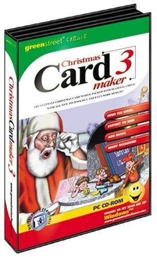 Greenstreet Christmas Card Maker 3 (PC) - Game OQVG Pre-Owned