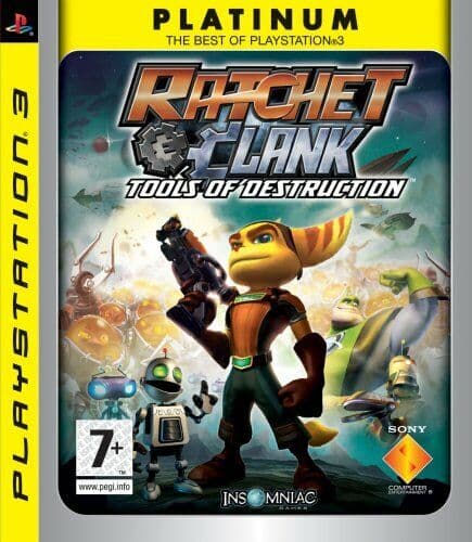 Ratchet & Clank Future: Tools of Destruction - Platinum (Playstation 3 PS3) - Game OGVG The Pre-Owned