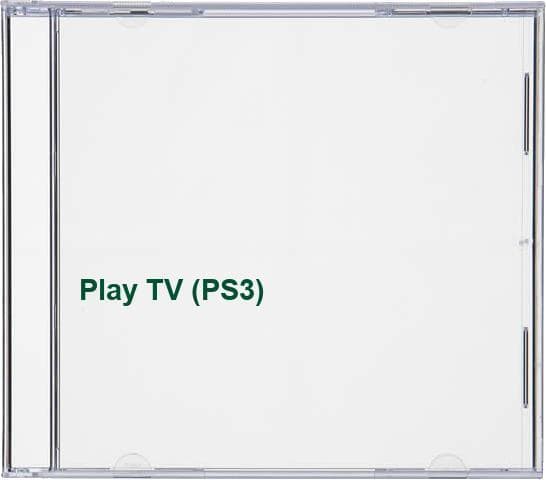 Play TV (Playstation 3 PS3) - Game 3JVG Pre-Owned