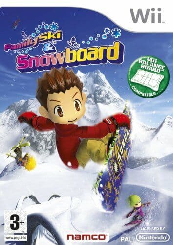 Family Ski And Snowboard (Nintendo Wii) - Game 8EVG Pre-Owned