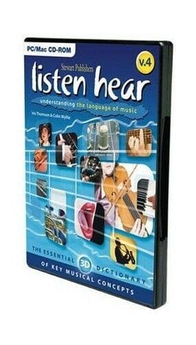 Listen Hear v4 Music Theory CD-ROM - Game G6VG Pre-Owned