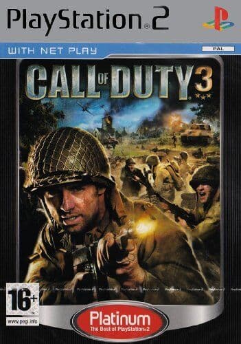 Call of Duty 3 (PS2 - Platinum) - Game E2VG Pre-Owned