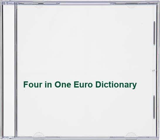 Four in One Euro Dictionary - Game RWVG Pre-Owned