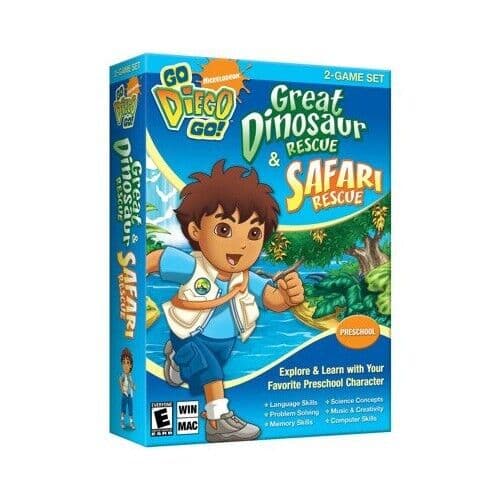 GSP DIEGO DINO & SAFARI RESCUE - Game IGVG Pre-Owned