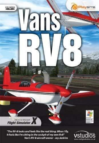 Vans RV8 & RV8a for FSX [PC-CD] - Game L0VG Pre-Owned