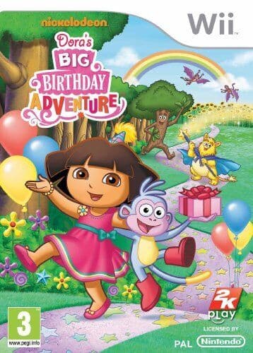 Dora’s Big Birthday Adventure (Nintendo Wii) - Game 2AVG Pre-Owned