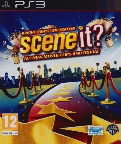 Scene It!ï¿½ Bright Lights Big Screen (Playstation 3 PS3) - Game MQVG Pre-Owned