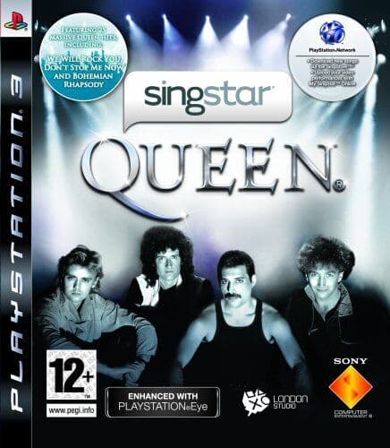 SingStar Queen - PlayStation Eye Enhanced (PS3) - Game 2SVG Pre-Owned