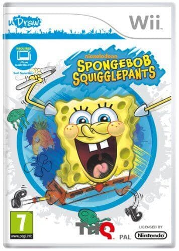 SpongeBob Squigglepants - uDraw Compatible (Nintendo Wii) - Game YWVG Pre-Owned